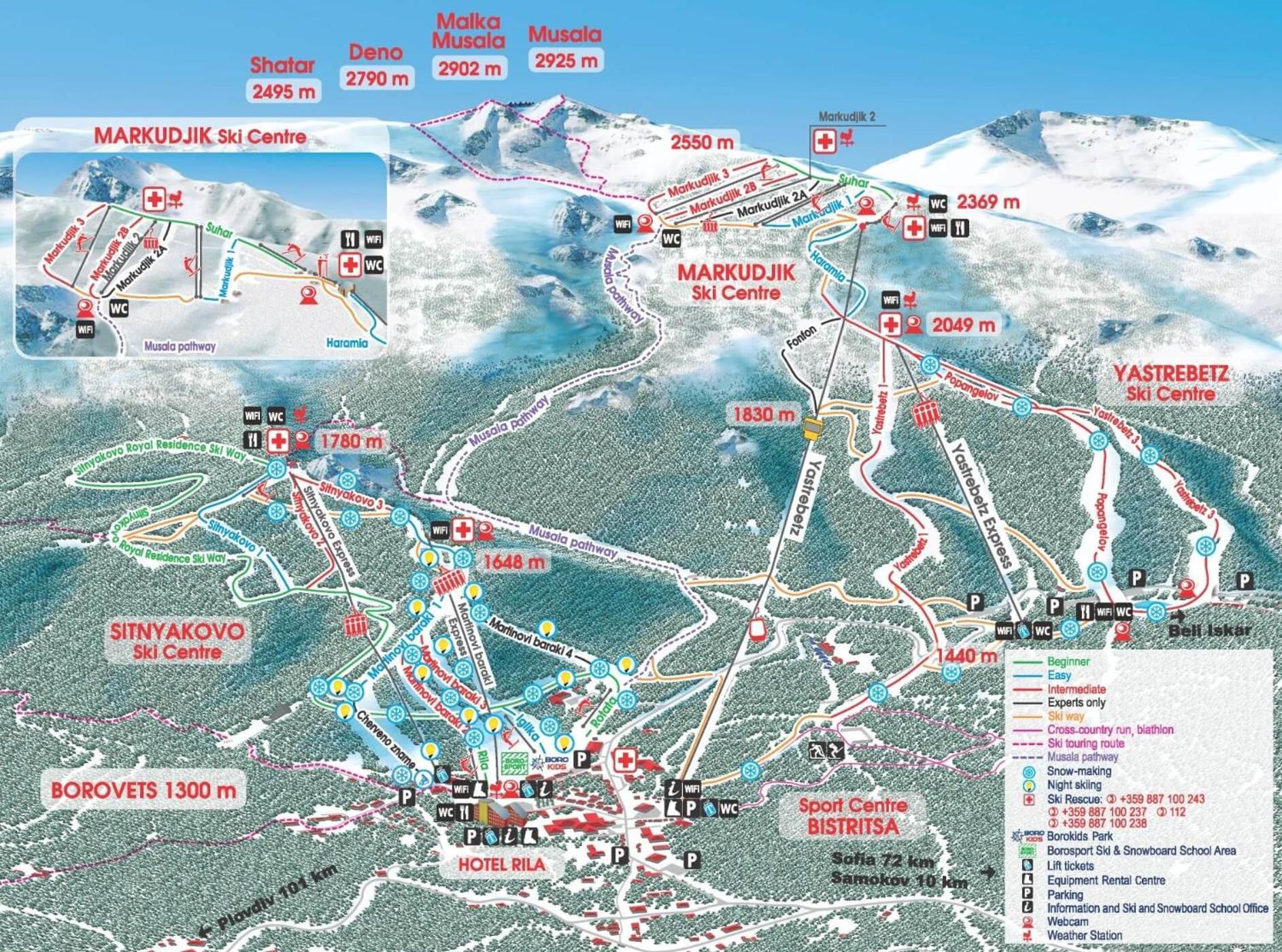 Mountain Studio Asp E63 Borovets Gardens Exteriör bild